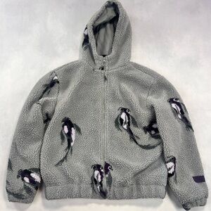 Speak Now Taylor’s Version fleece jacket koi fish grey